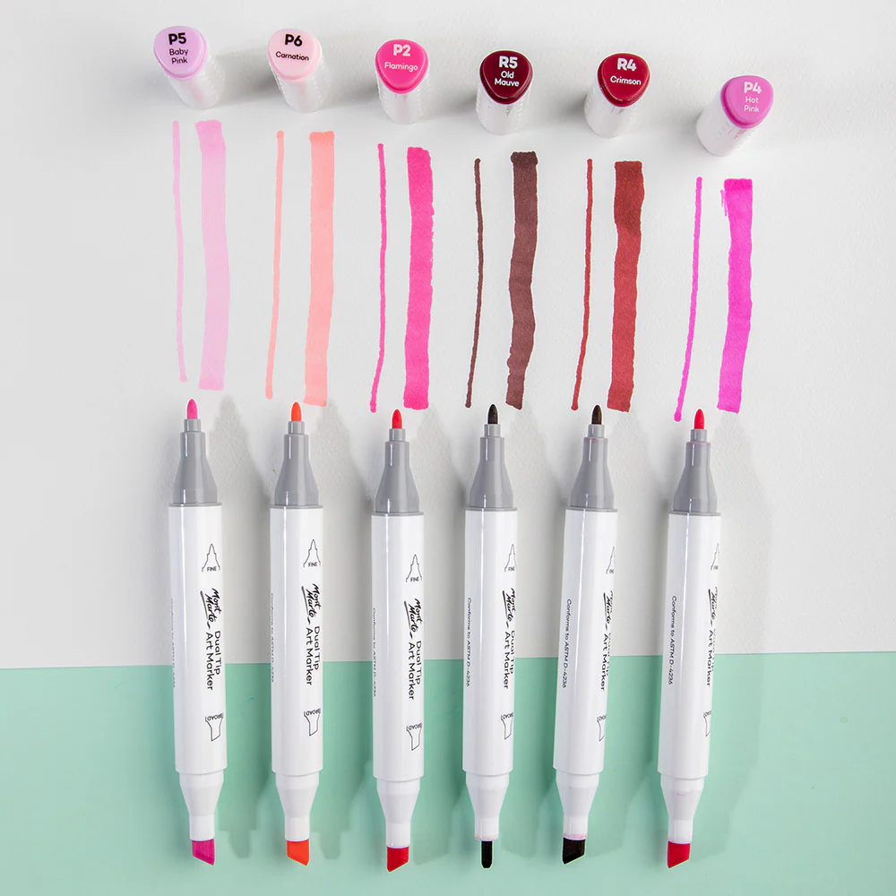 Dual Tip Art Marker Premium - Baby Pink P5 - Image 8
