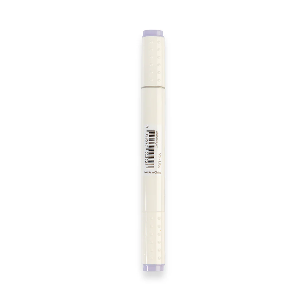 Dual Tip Art Marker Premium - Lilac V5 - Image 3