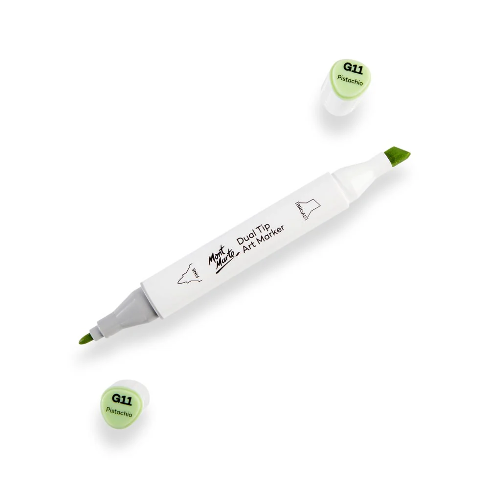 Dual Tip Art Marker Premium - Pistachio G11