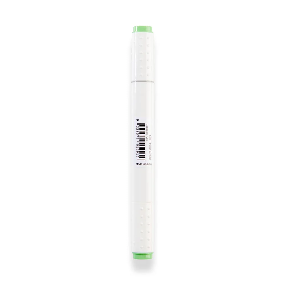 Dual Tip Art Marker Premium - Pear Green G8 - Image 3