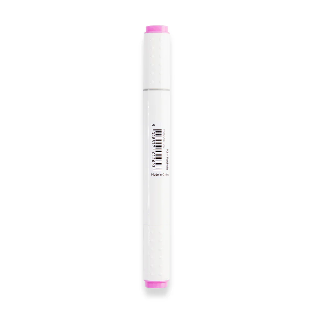 Dual Tip Art Marker Premium - Fuchsia P3 - Image 2