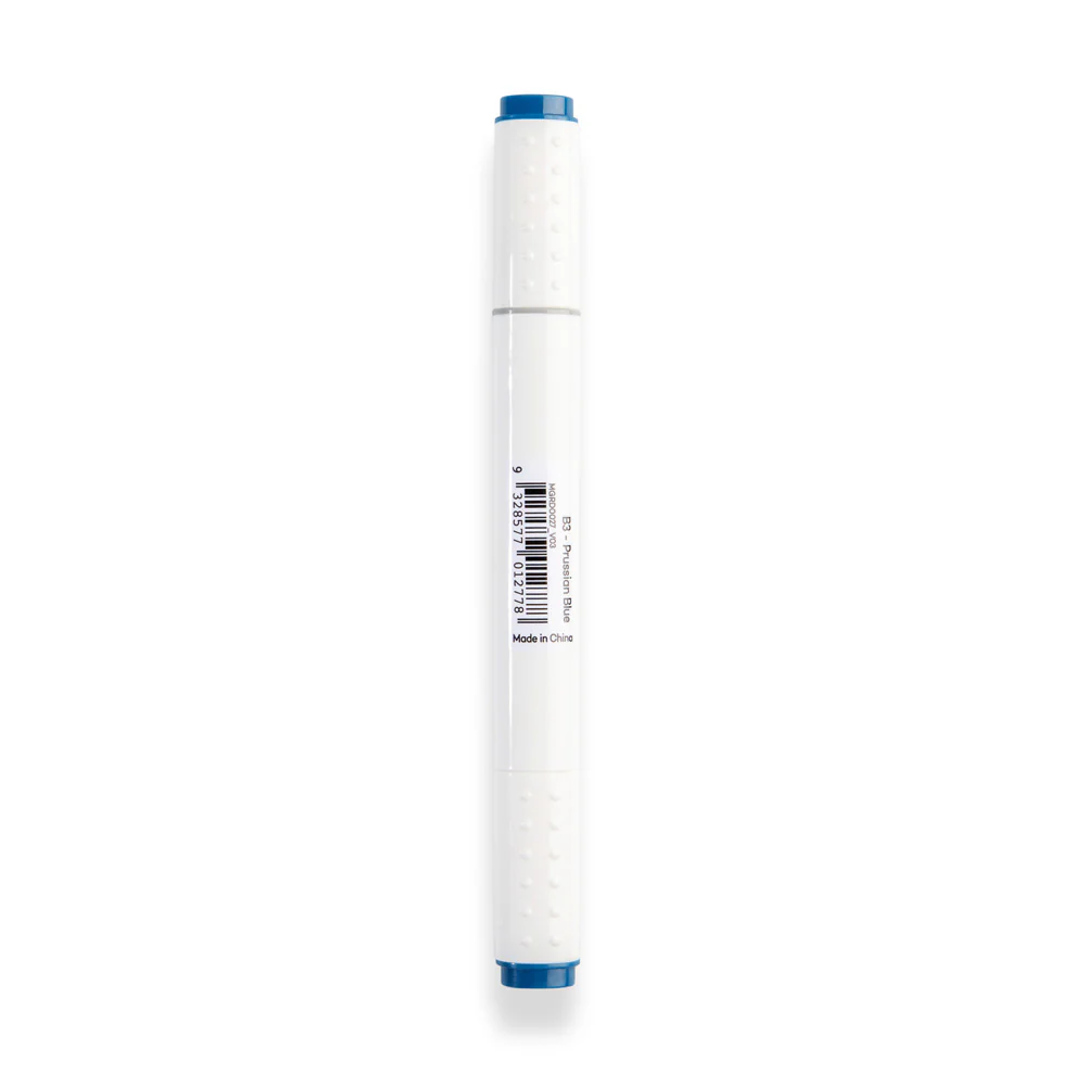 Dual Tip Art Marker Premium - Prussian Blue B3 - Image 3
