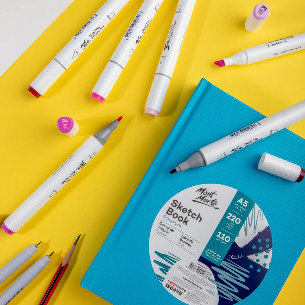 Dual Tip Art Marker Premium - Flamingo P2 - Image 6