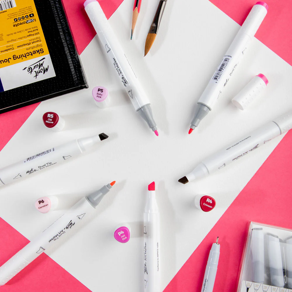 Dual Tip Art Marker Premium - Flamingo P2 - Image 8