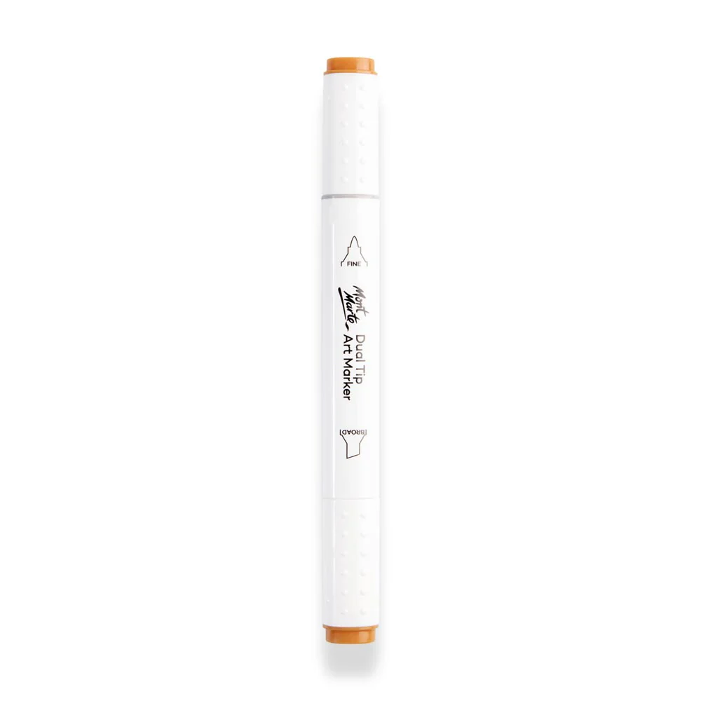 Dual Tip Art Marker Premium - Raw Sienna E2 - Image 2