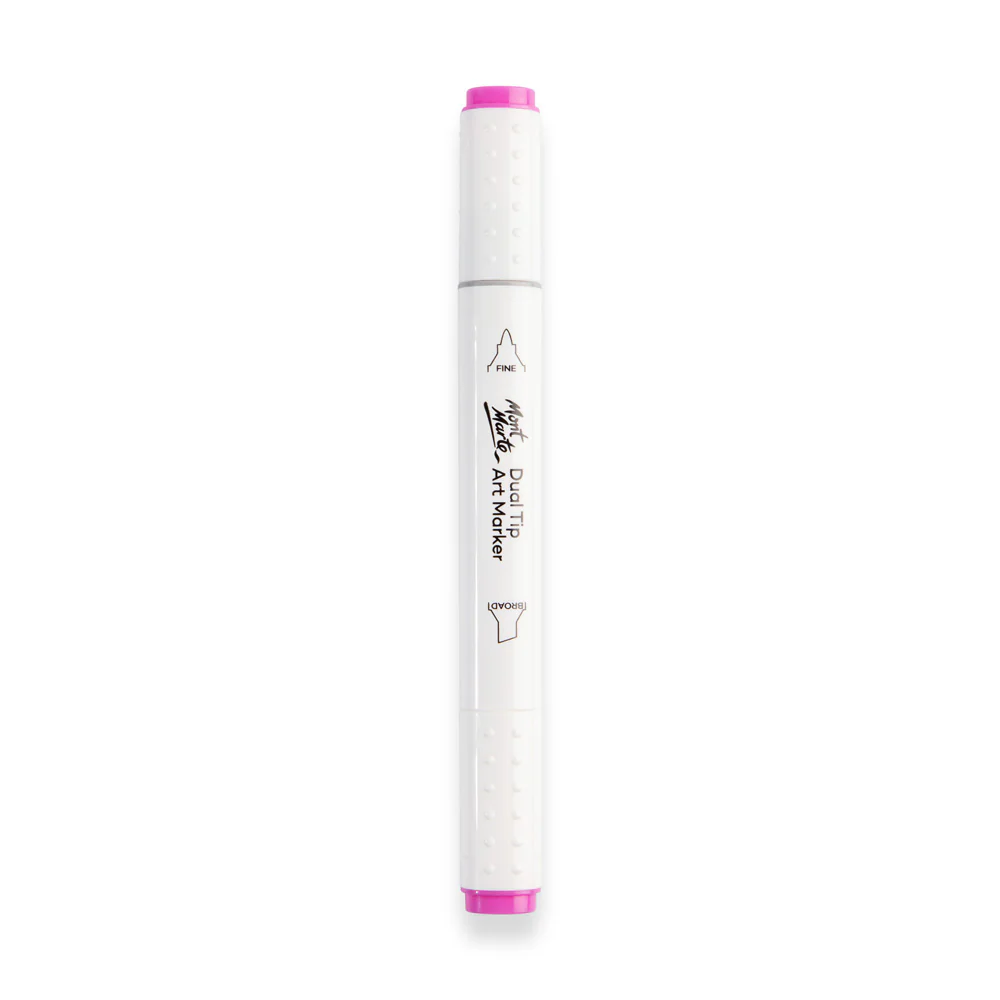 Dual Tip Art Marker Premium - Hot Pink P4 - Image 2