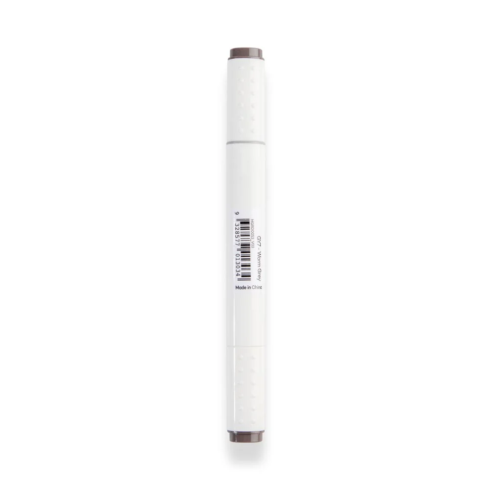 Dual Tip Art Marker Premium - Warm Grey GY7 - Image 3