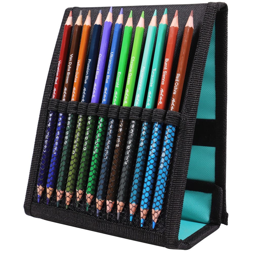 Duo Colour Pencil Easel Wallet Signature 25pc - Image 3