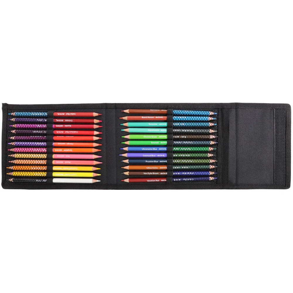 Duo Colour Pencil Easel Wallet Signature 25pc - Image 4