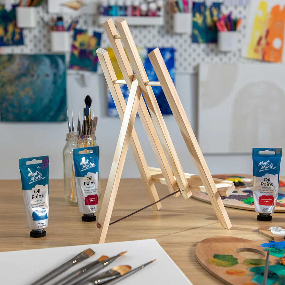 Easel and Canvas Discovery Large 30 x 40cm (11.8 x 15.7in) - Image 6