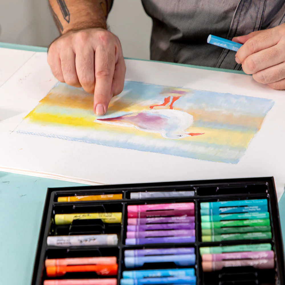 Extra Soft Oil Pastels Macaron Hues Premium 26pc - Image 6