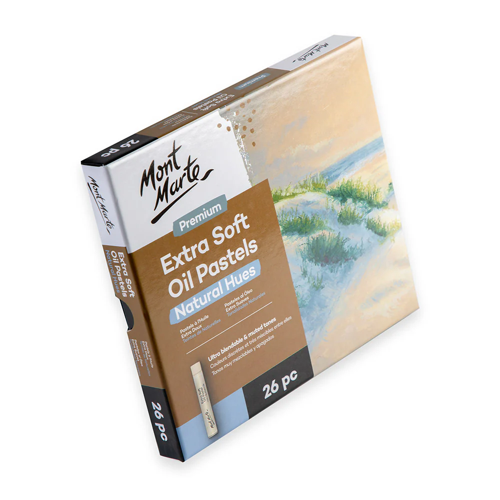 Extra Soft Oil Pastels Natural Hues Premium 26pc - Image 3