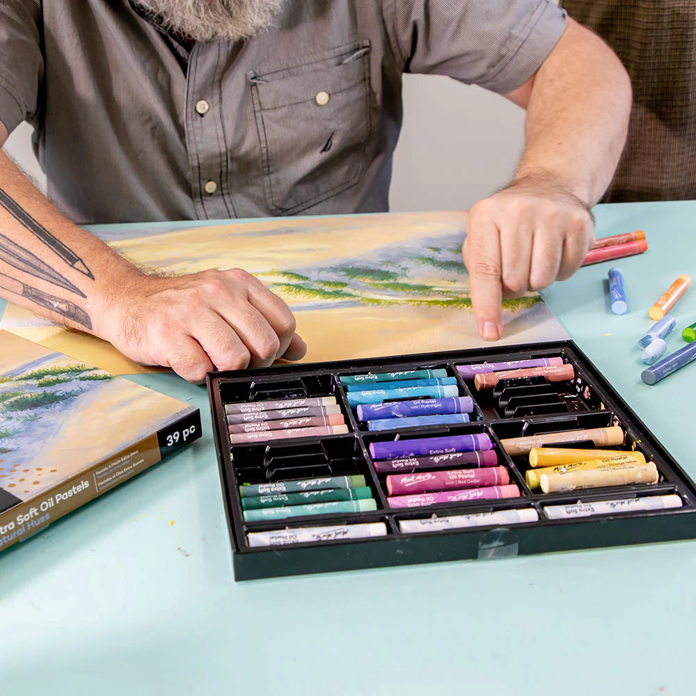 Extra Soft Oil Pastels Natural Hues Premium 26pc - Image 5
