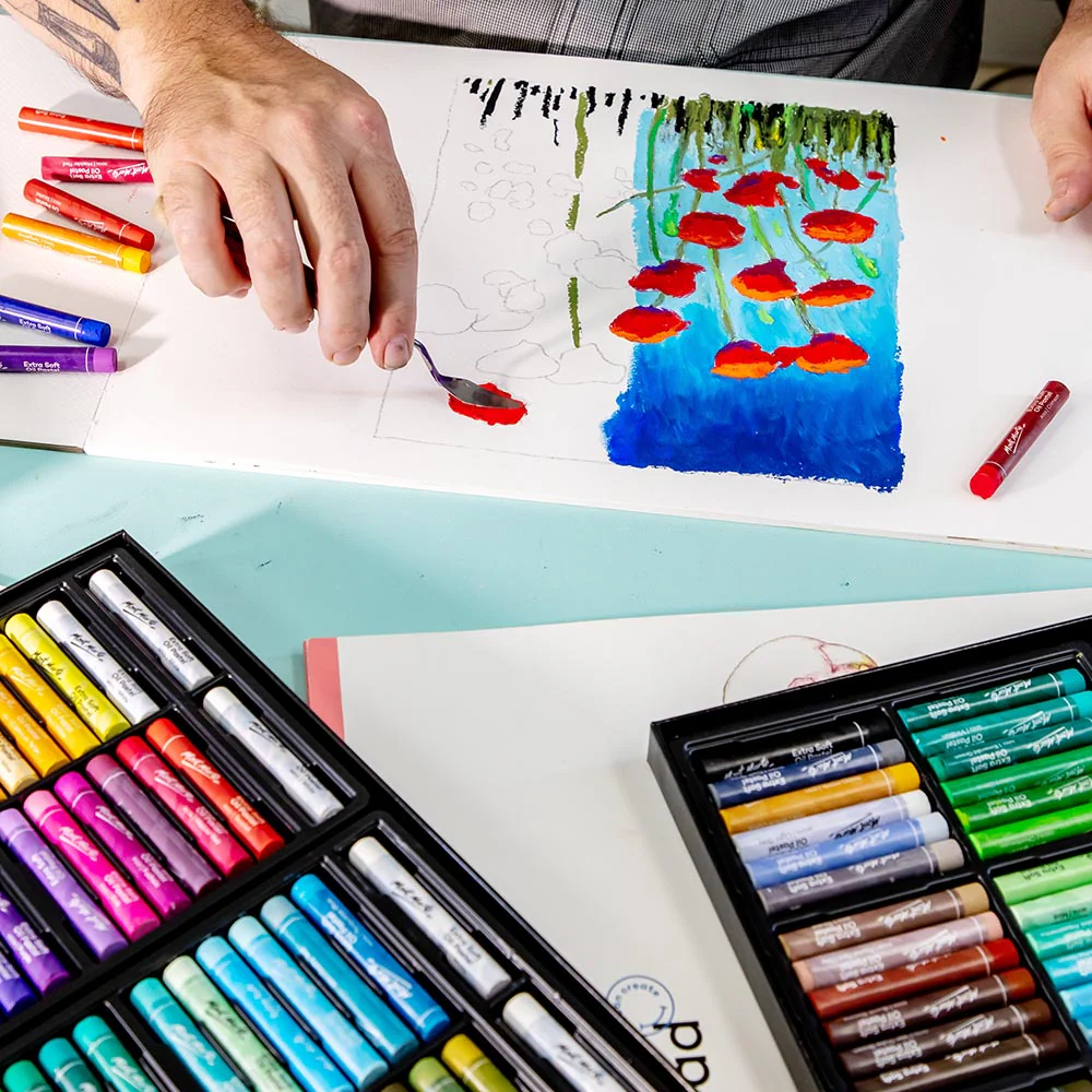Extra Soft Oil Pastels Vibrant Hues Premium 120pc - Image 5