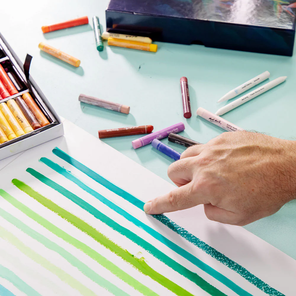Extra Soft Oil Pastels Vibrant Hues Premium 39pc - Image 7