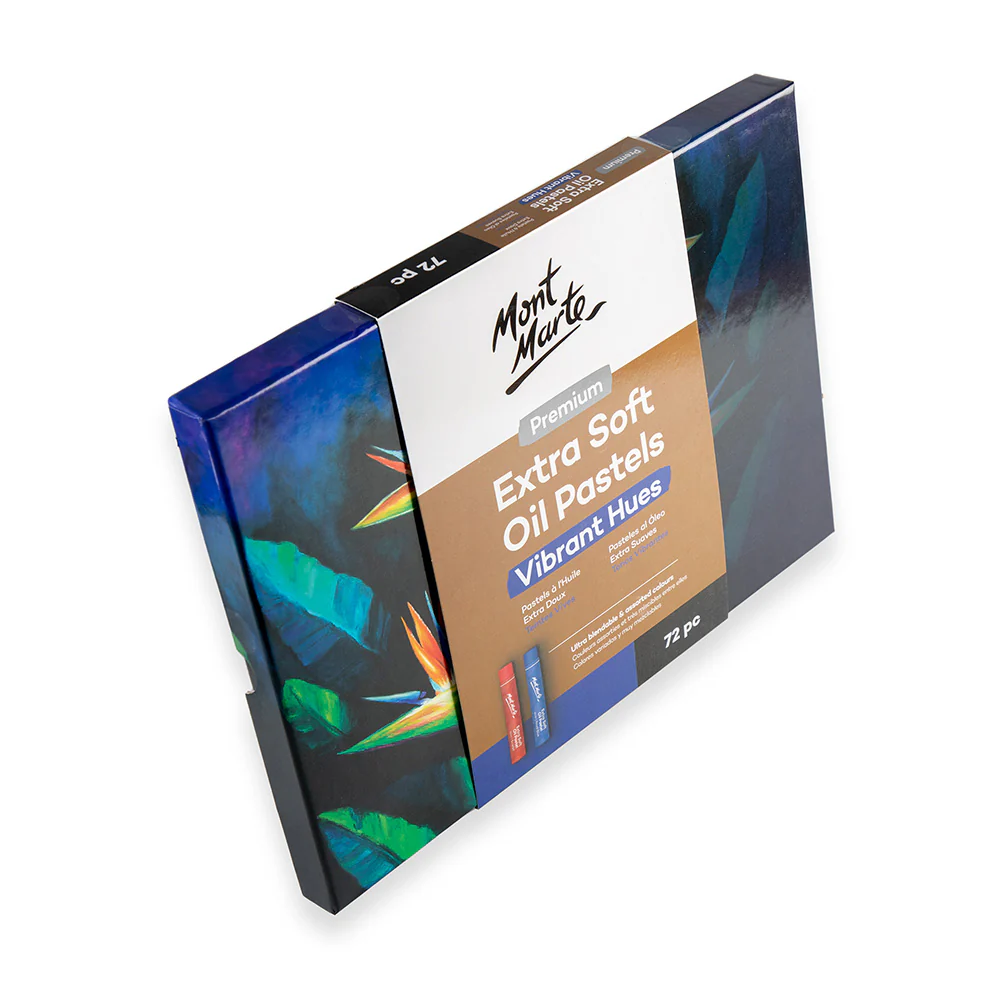 Extra Soft Oil Pastels Vibrant Hues Premium 72pc - Image 3