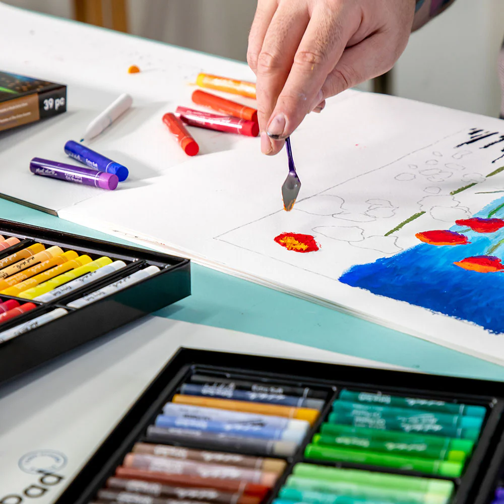Extra Soft Oil Pastels Vibrant Hues Premium 72pc - Image 5