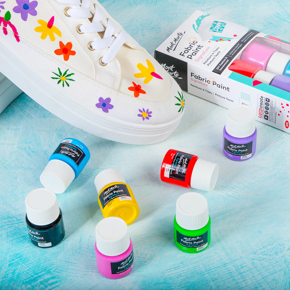 Fabric Paint Set Signature 8pc x 20ml - Image 4