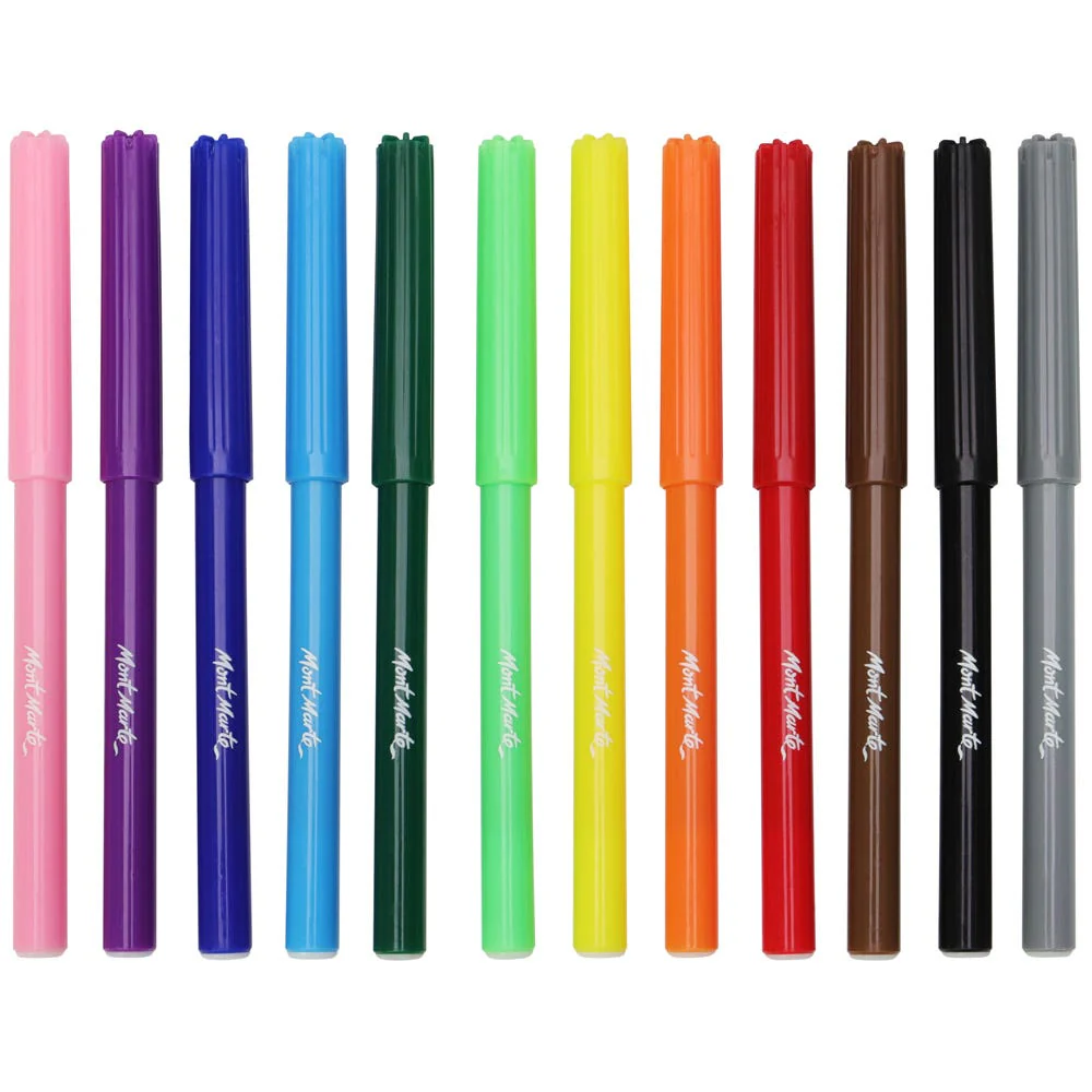 Felt Tip Markers 12pc - Image 3