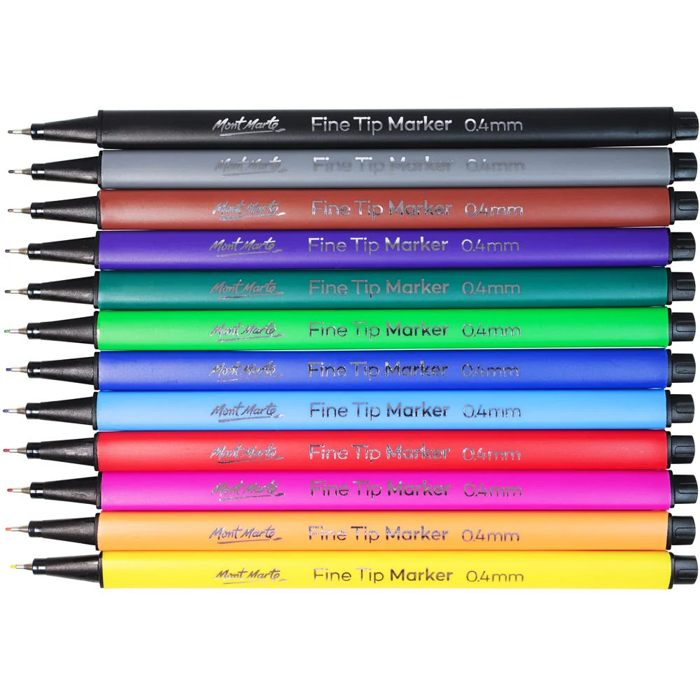 Fine Tip Markers Signature 12pc - Image 5
