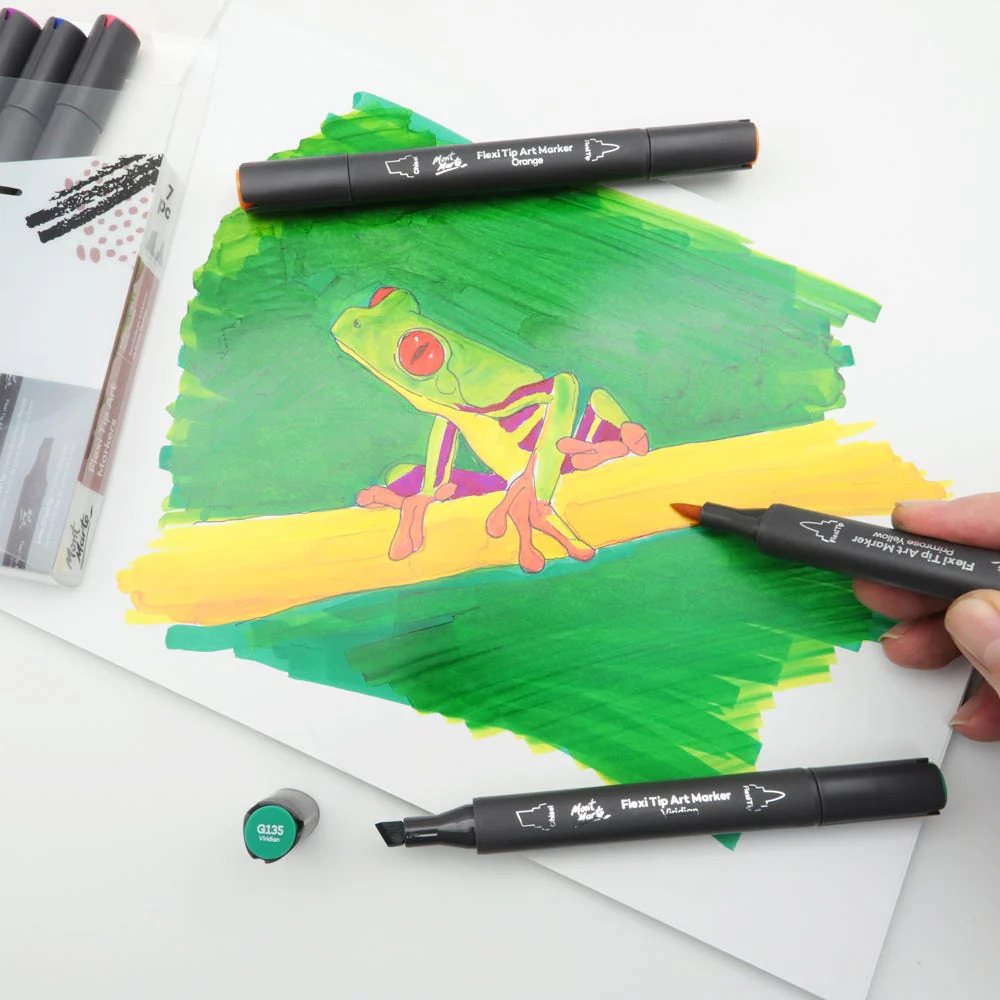Flexi Tip Art Markers Premium 7pc - Image 3