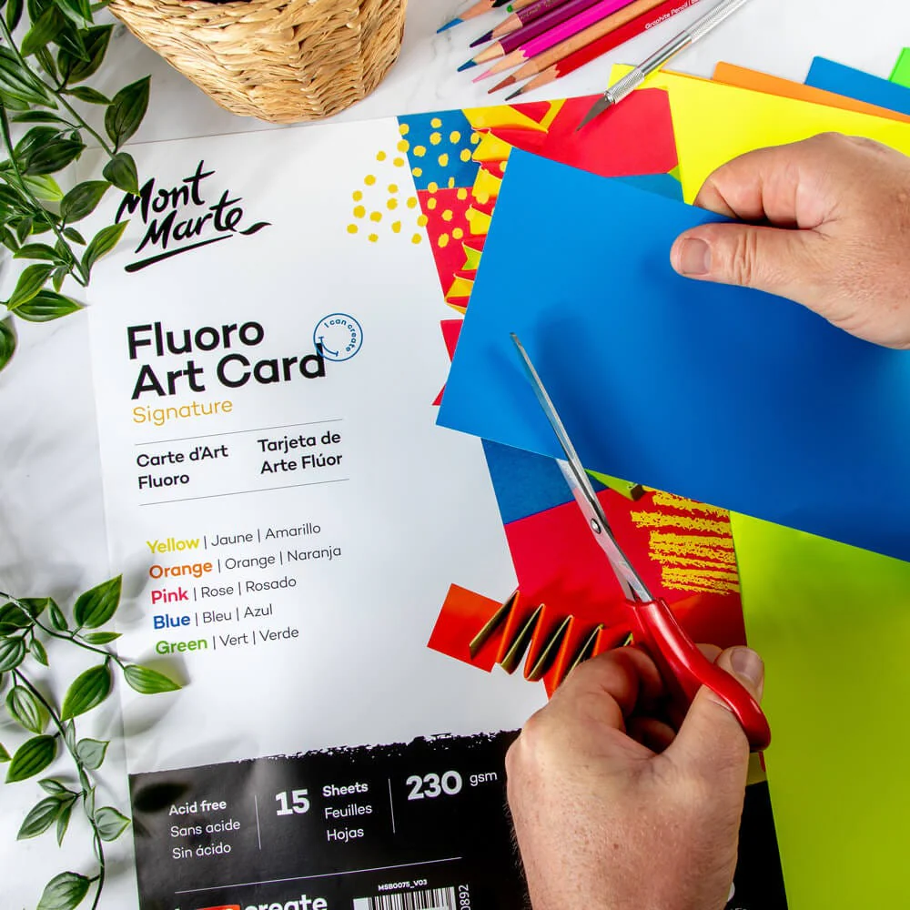 Fluoro Art Card Signature A4 230 gsm - Image 4