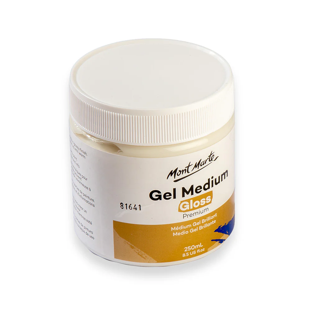 Gel Medium Gloss Premium 250ml - Image 3