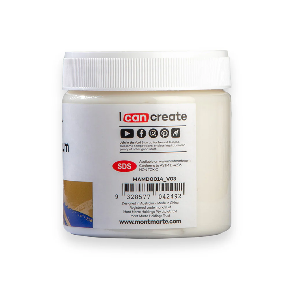 Gel Medium Gloss Premium 250ml - Image 4