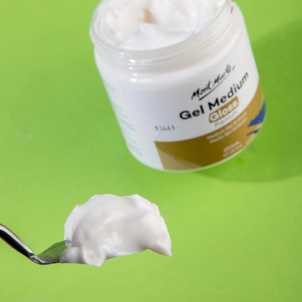 Gel Medium Gloss Premium 250ml - Image 5