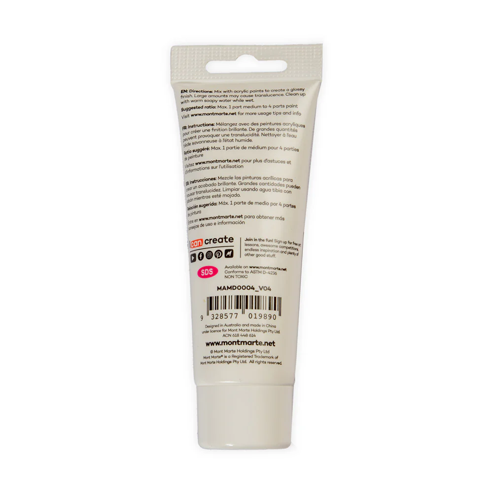 Gel Medium Gloss Premium 75ml - Image 3