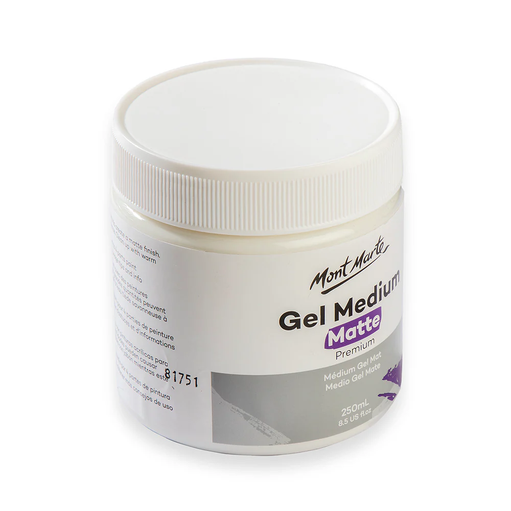 Gel Medium Matte Premium 250ml - Image 3