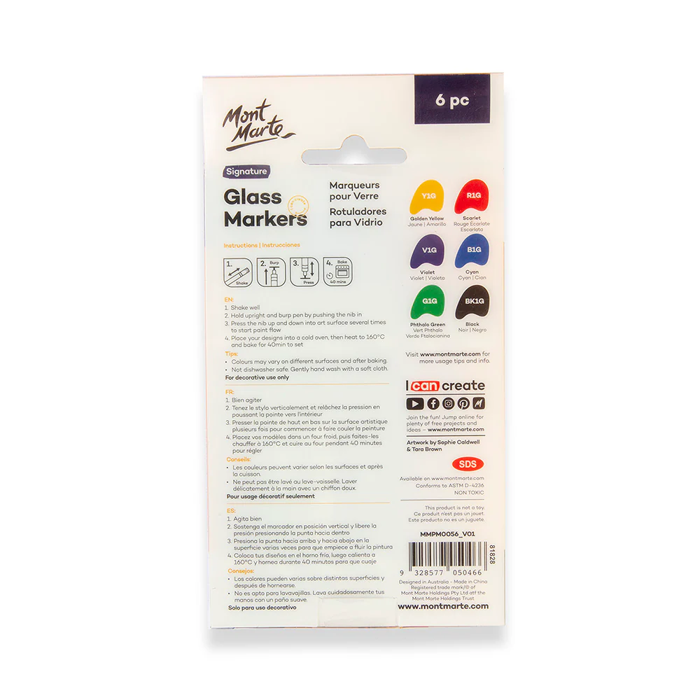 Glass Markers Signature 6pc - Image 4