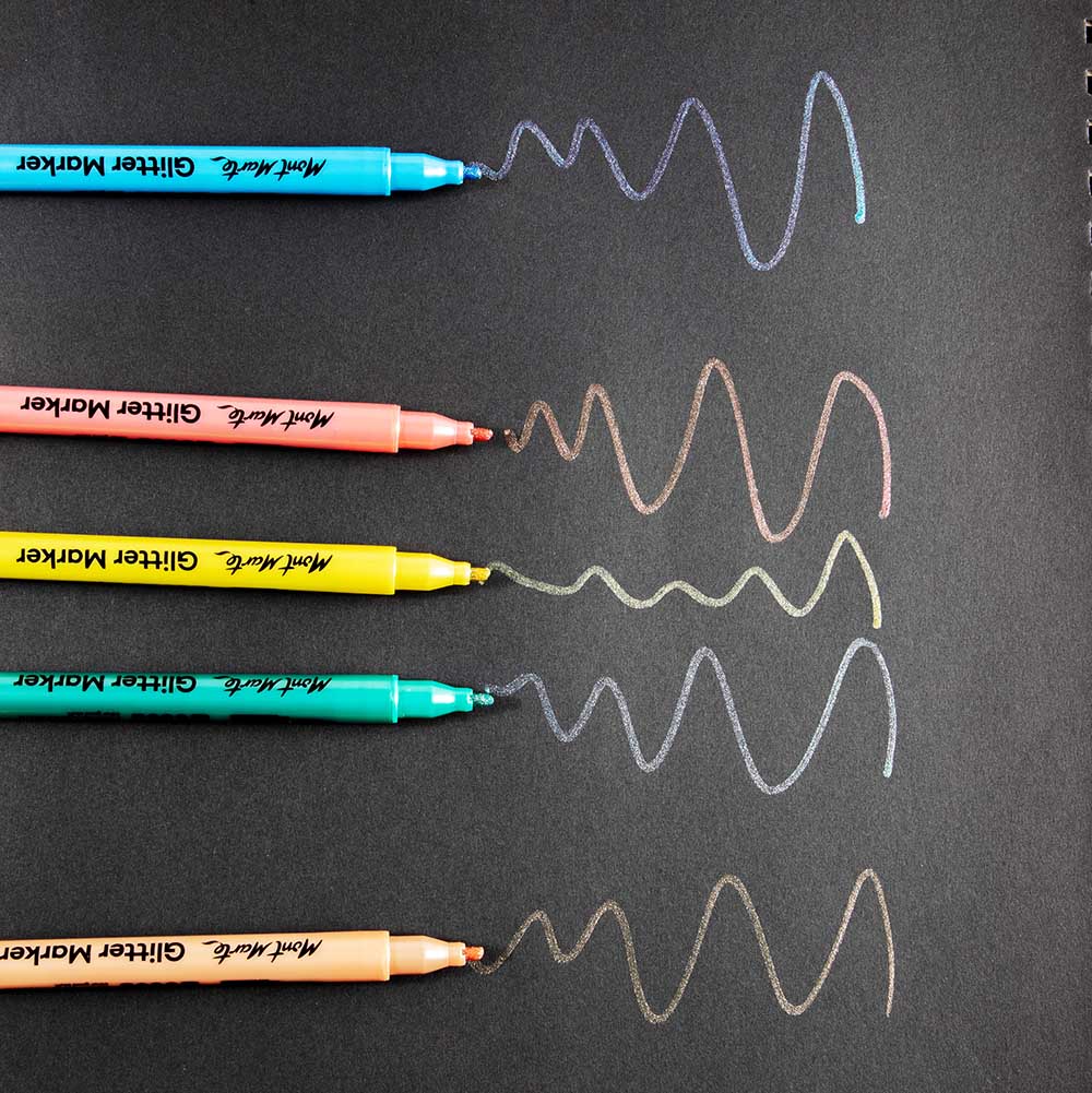 Glitter Markers Signature 5pc - Image 6
