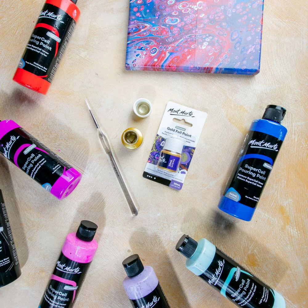 Gold Foil Paint Premium 20ml - Image 8