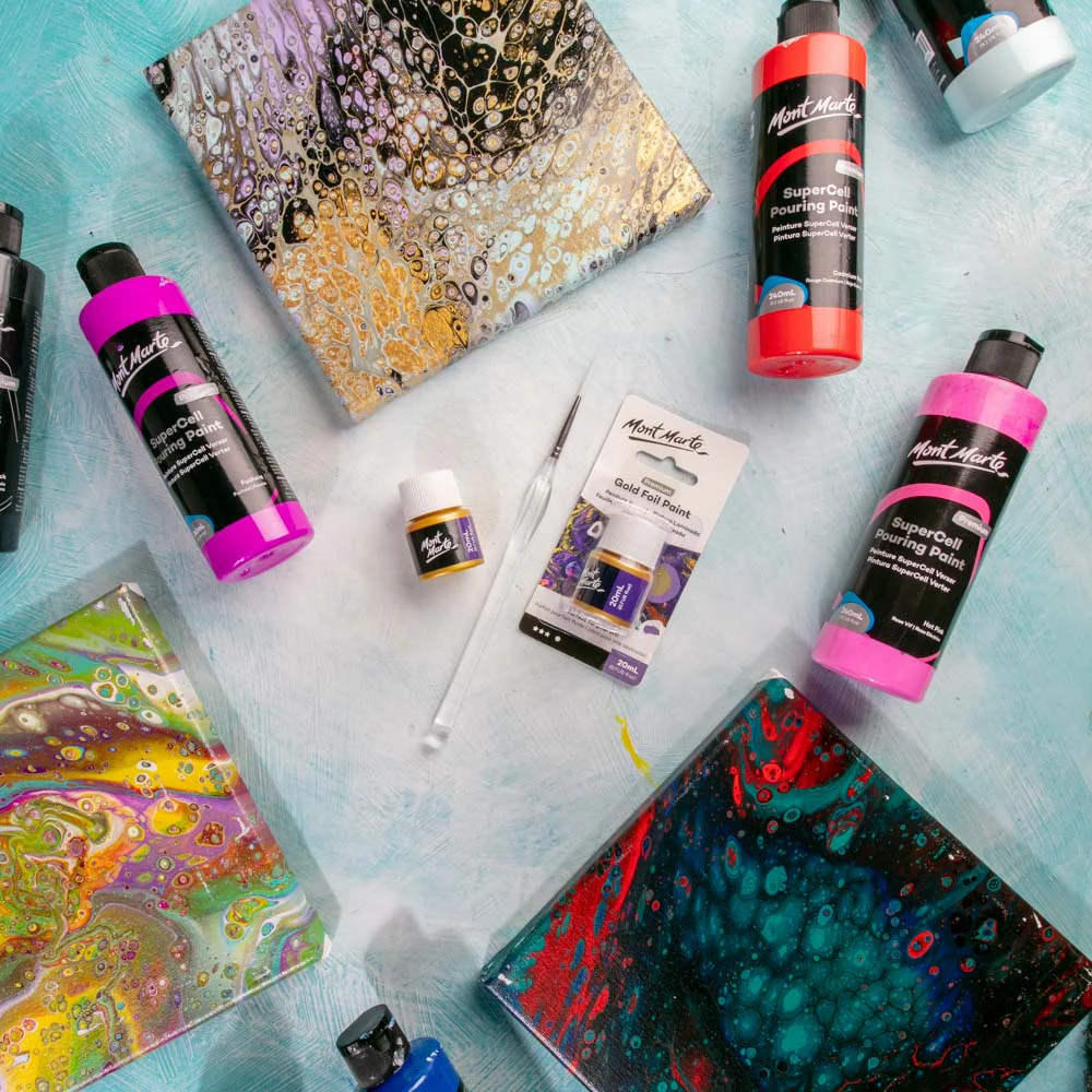 Gold Foil Paint Premium 20ml - Image 9