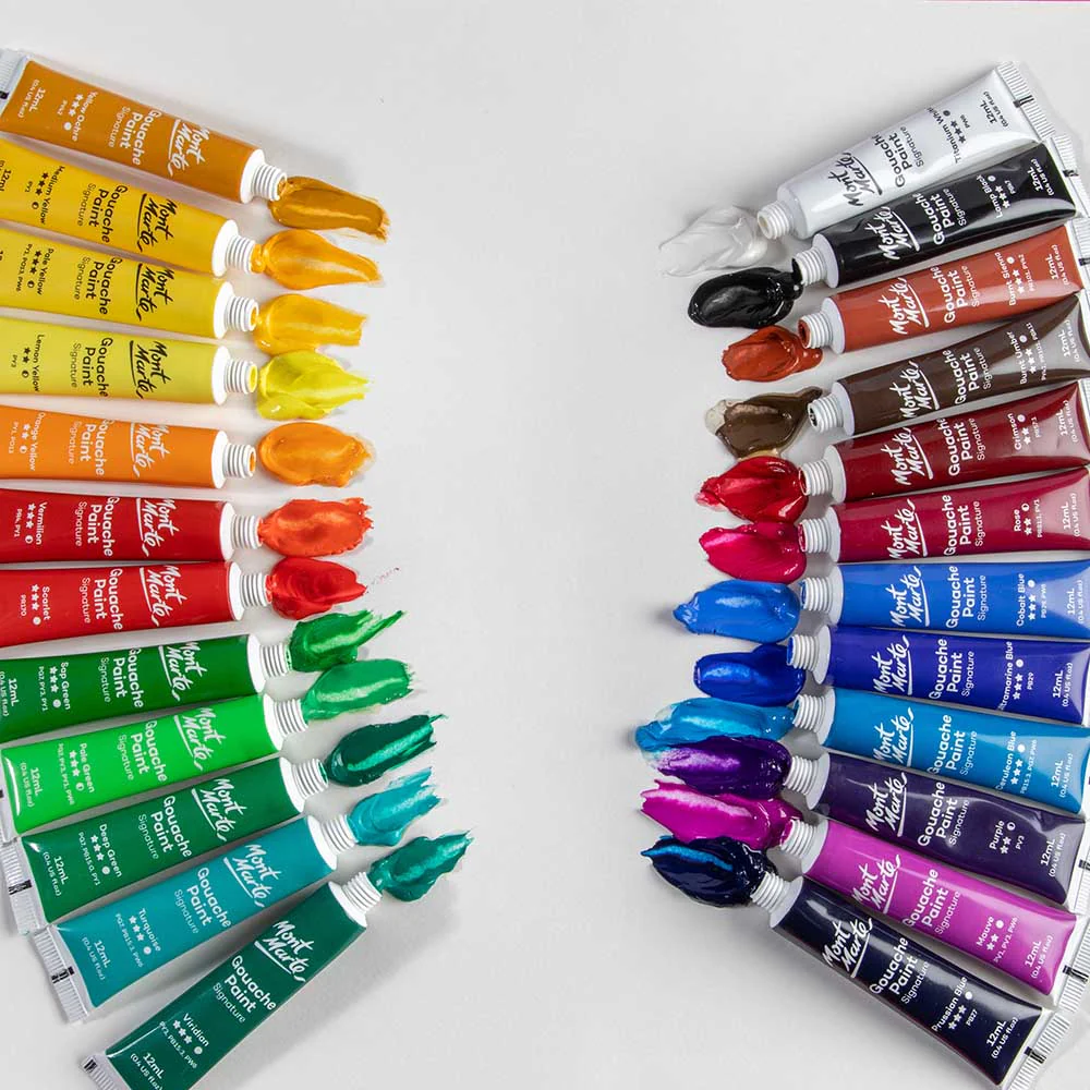 Gouache Paints Signature 24pc x 12ml - Image 2