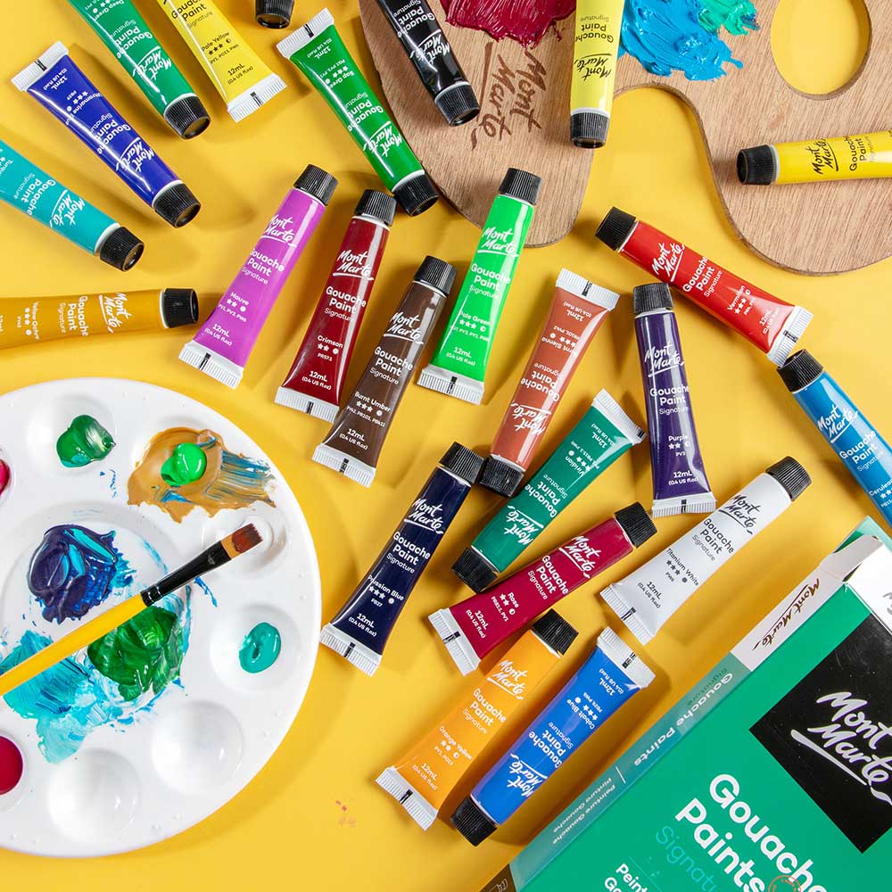 Gouache Paints Signature 24pc x 12ml - Image 9