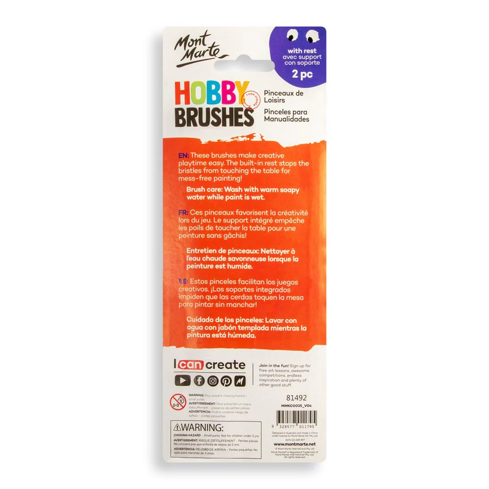 Hobby Brushes 2pc - Image 4