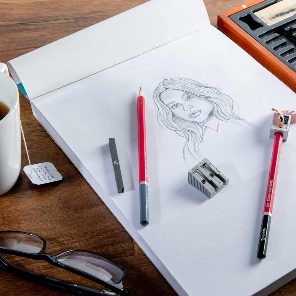 Jumbo Drawing Pad Signature 22.9 x 30.5cm (9 x 12in) 100 Sheet - Image 3