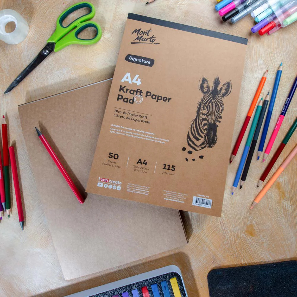 Kraft Paper Pad Signature A4 50 Sheets - Image 10