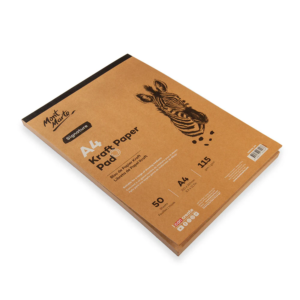 Kraft Paper Pad Signature A4 50 Sheets - Image 3
