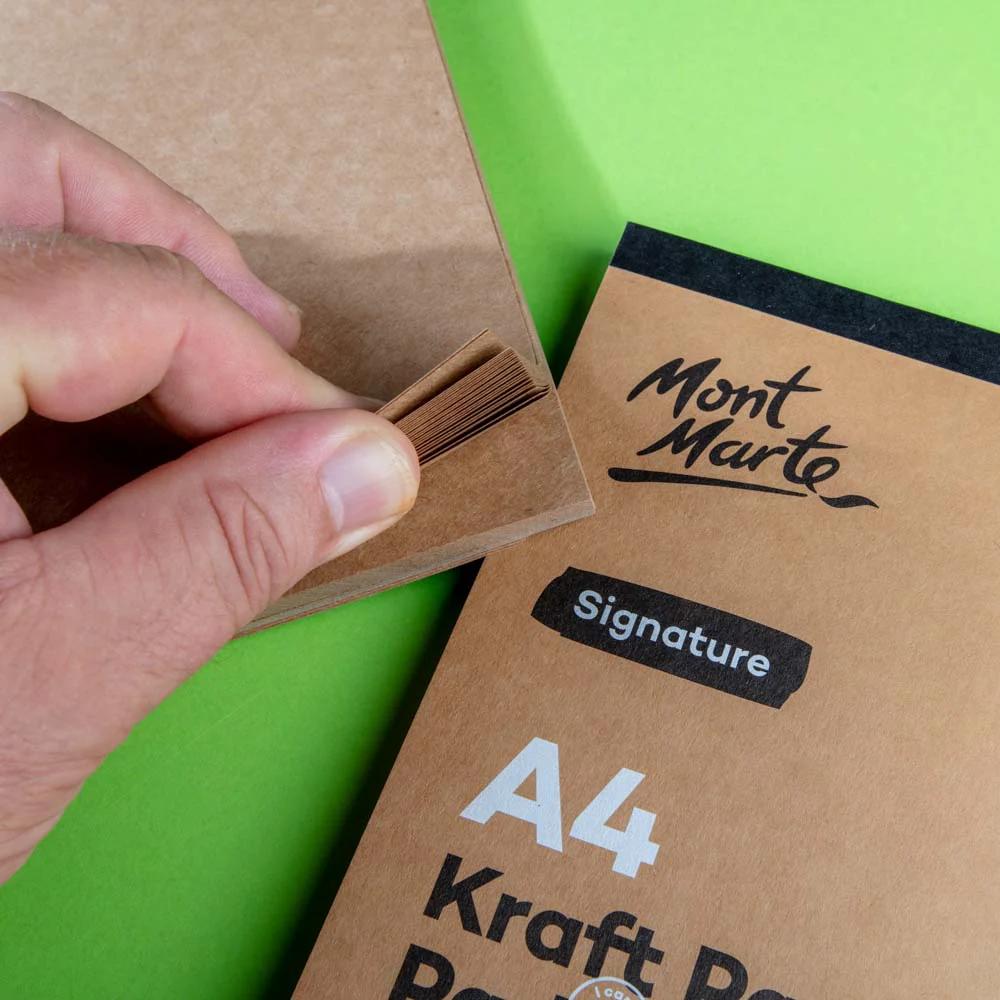 Kraft Paper Pad Signature A4 50 Sheets - Image 5