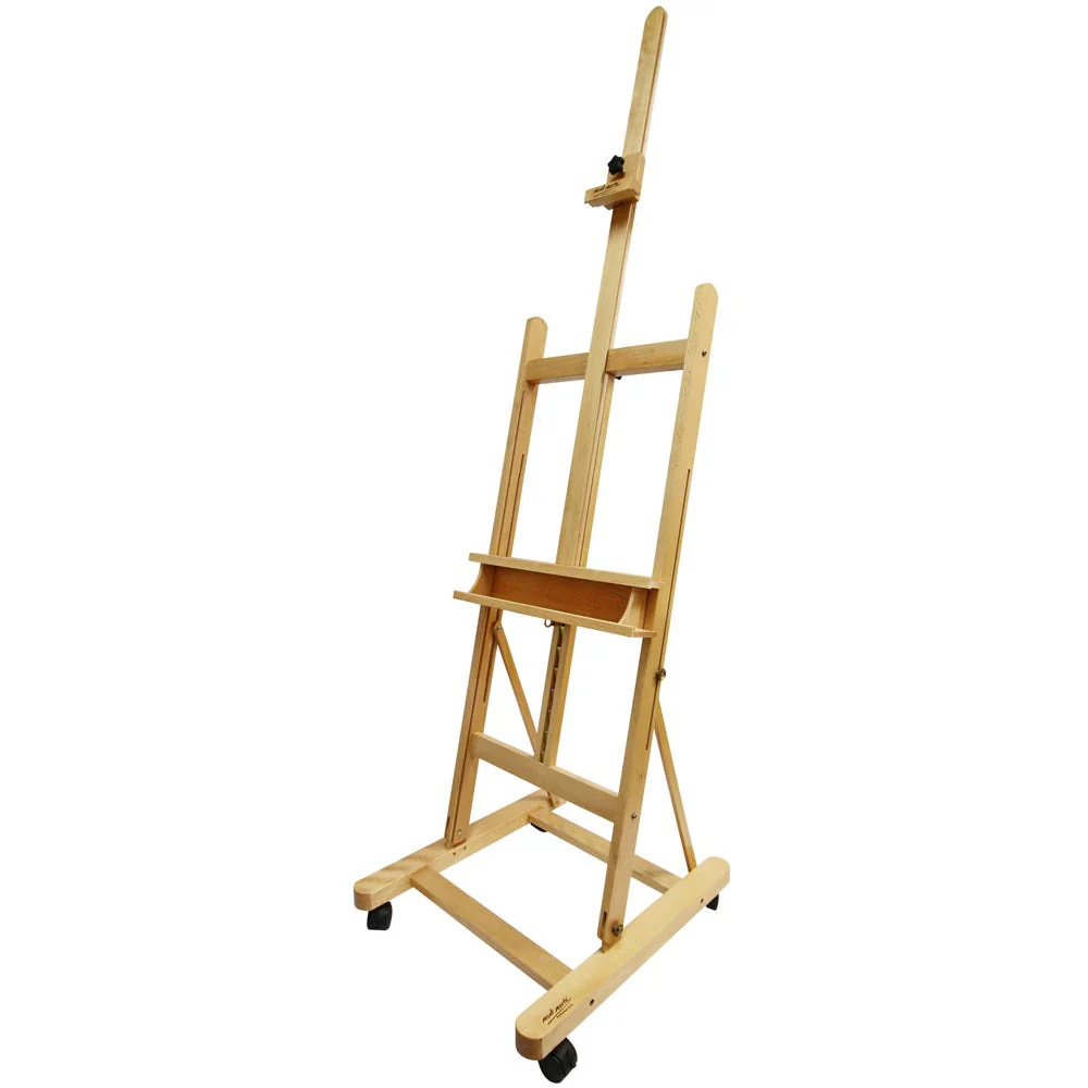 Large Studio Easel with castors - Image 9