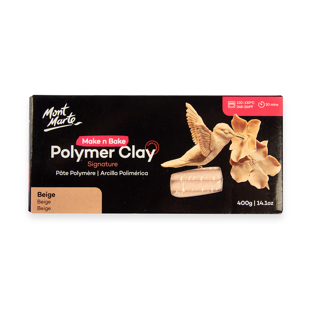 Make n Bake Polymer Clay Signature 400g - Beige