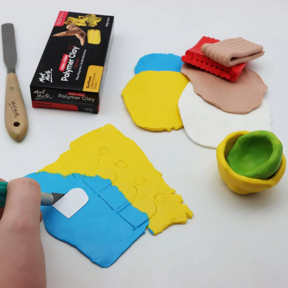 Make n Bake Polymer Clay Signature 400g - Sunflower - Image 3