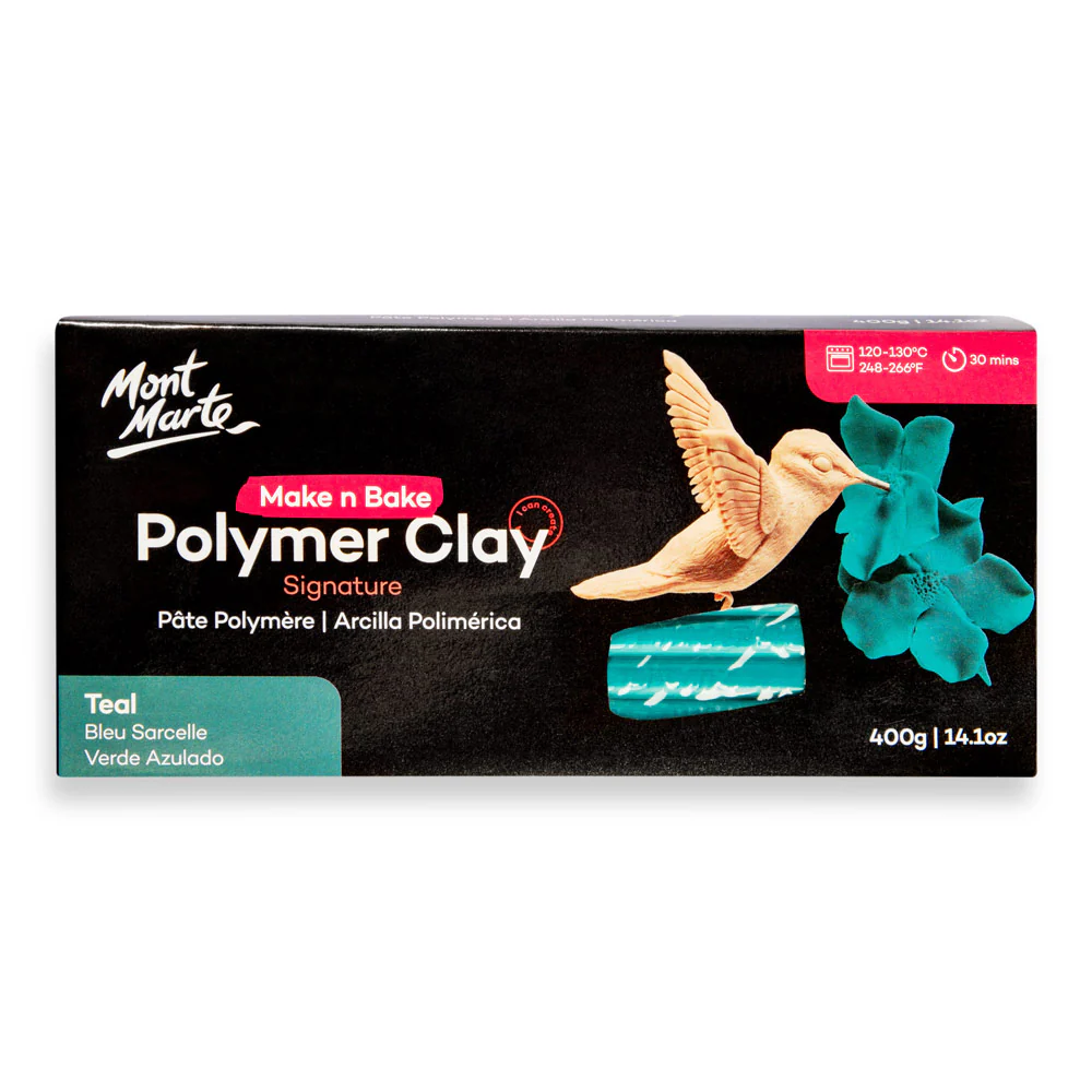 Make n Bake Polymer Clay Signature 400g - Teal
