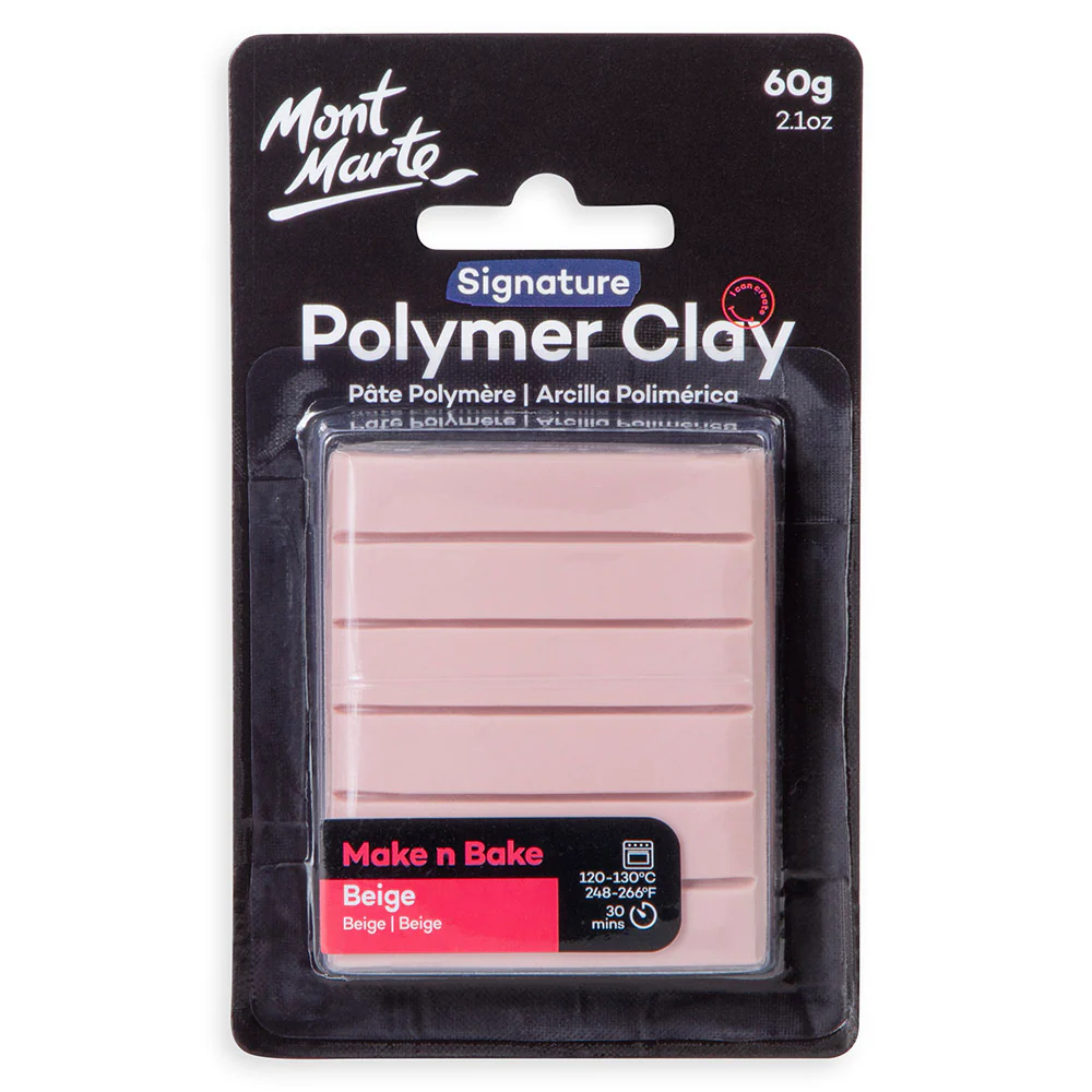 Make n Bake Polymer Clay Signature 60g - Beige