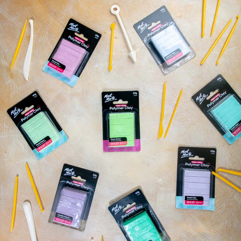 Make n Bake Polymer Clay Signature 60g - Fluoro Green - Image 7