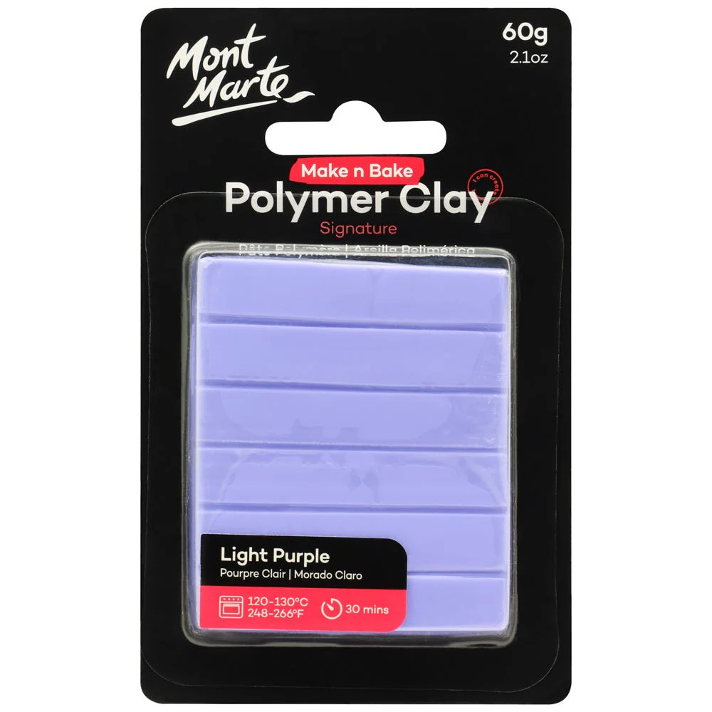 Make n Bake Polymer Clay Signature 60g - Light Purple