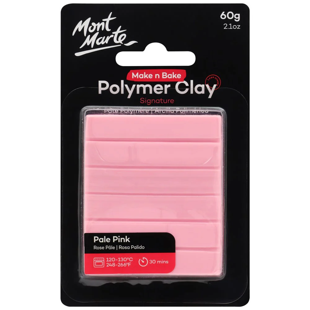 Make n Bake Polymer Clay Signature 60g - Pale Pink